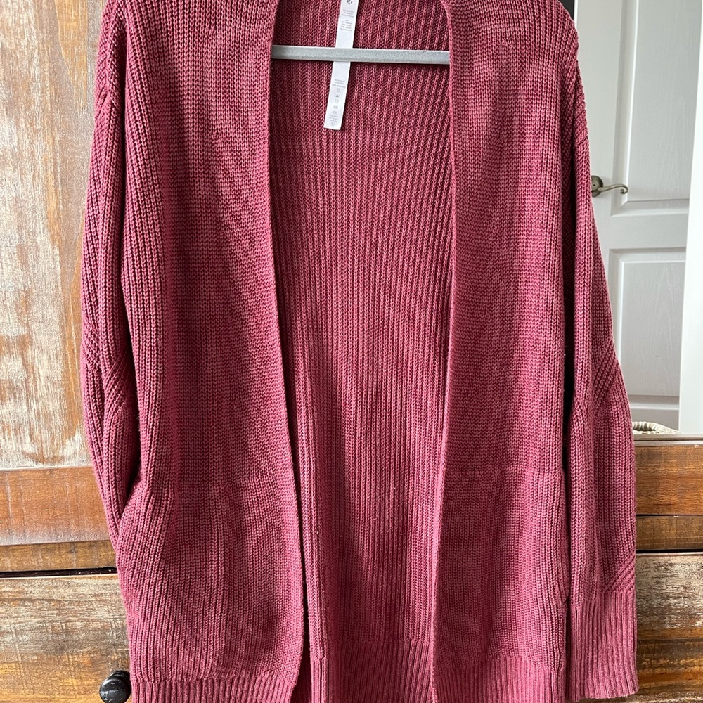 Women's Lululemon Open Front Sweater